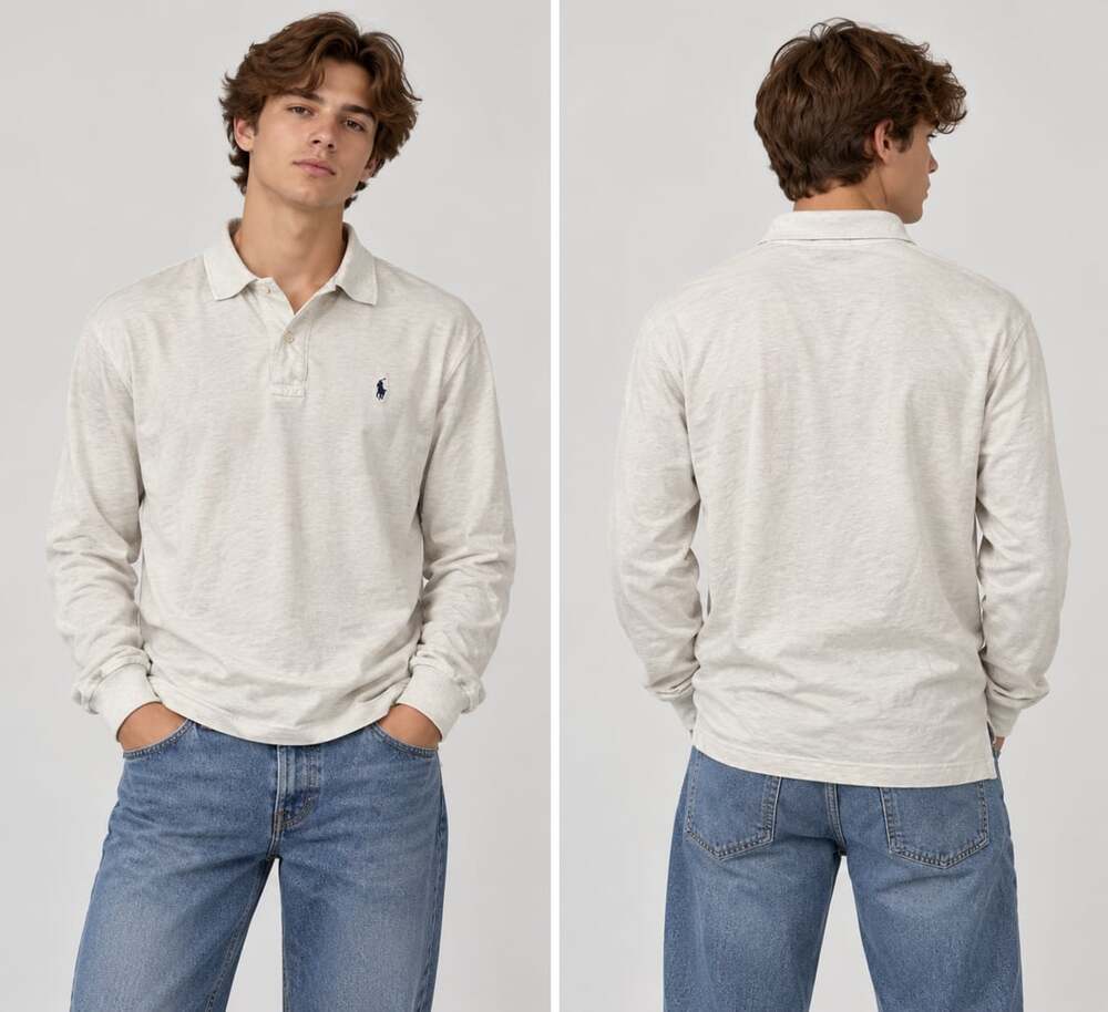 Polo Ralph Lauren Long Sleeve Polo Size L